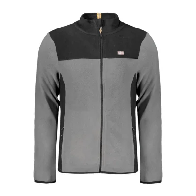 Gray Polyester Sweater