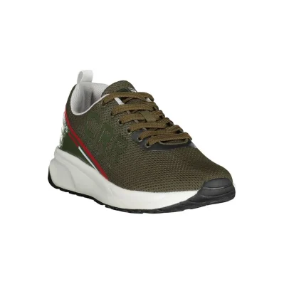 Green Polyester Sneaker