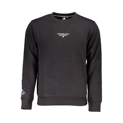 Black Cotton Sweater