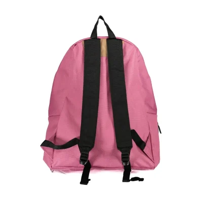 Pink Cotton Backpack