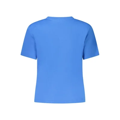 Blue Cotton Tops & T-Shirt