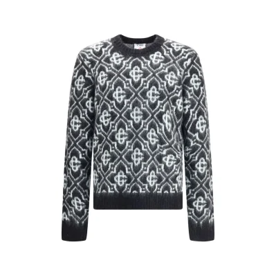 Monogram Crew Sweater