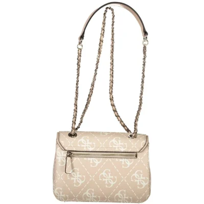 Pink Polyethylene Women Handbag