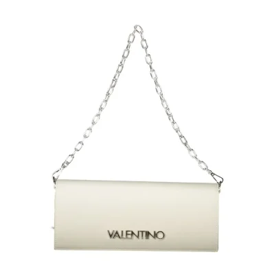 White Polyethylene Women Handbag