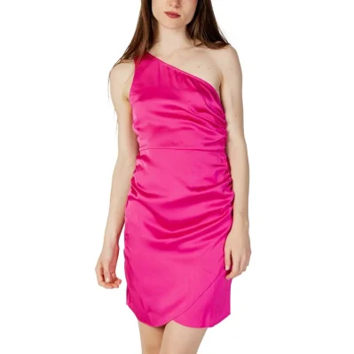 Pink Polyester Short
