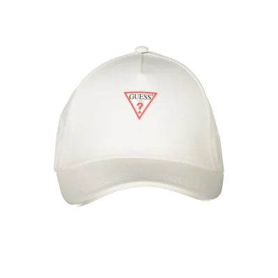 White Cotton Men Cap