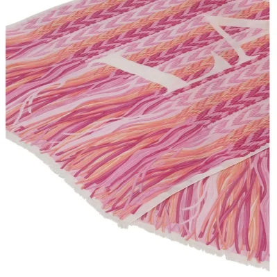 Chevron Logo Pattern Scarf