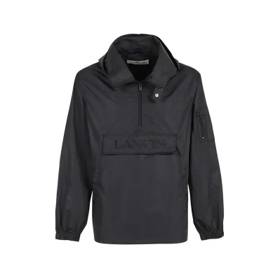 Logo Hooded Windbreaker