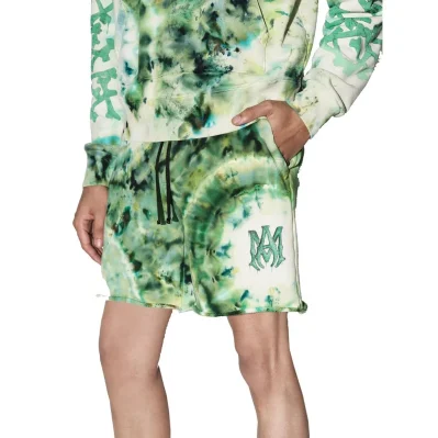 Tie-dye Cotton Shorts