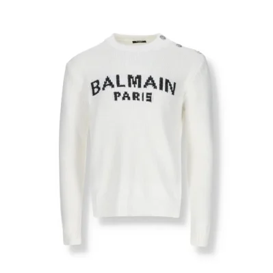Cotton Logo Sweater