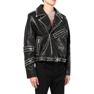 Studded Leather Jacket