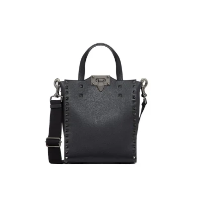 Rockstud Shopper Small Tote Bag