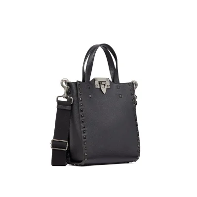 Rockstud Shopper Small Tote Bag
