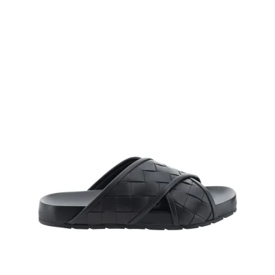 Intrecciato Leather Sandals