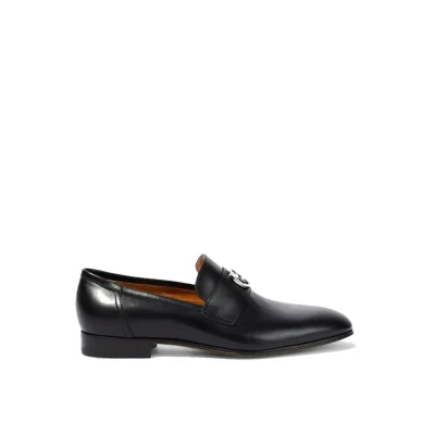 Interlocking G Leather Loafers