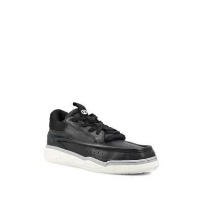 'Hybrid Rainboot' Leather Sneakers