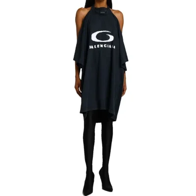 Icon Print T-shirt Dress