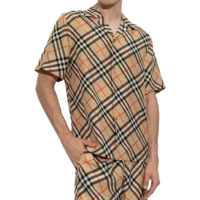 Silk Checked Shirt