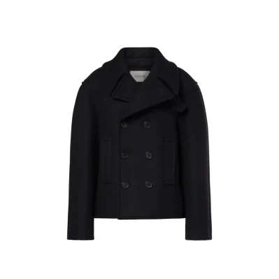 Oversized Virgin Wool Peacoat