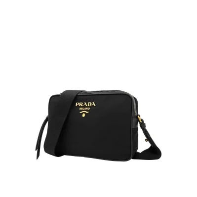 Nylon Logo Camera Bag