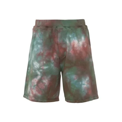 Cotton Tie-Dye Shorts
