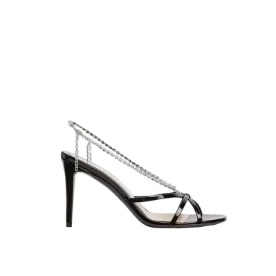 Crystal Chain Sandals