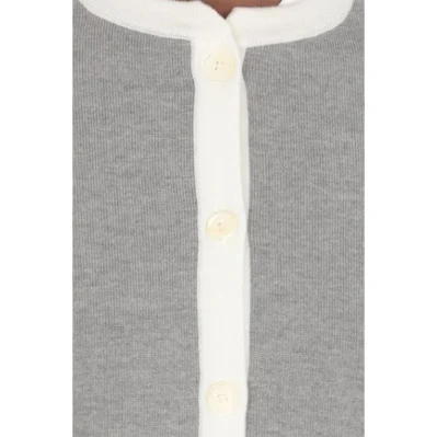 4- Bar Wool Cardigan