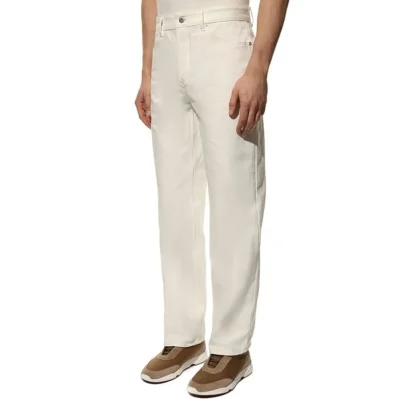 Regular-Fit Denim Trousers
