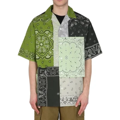 Patchwork Cotton Shirt