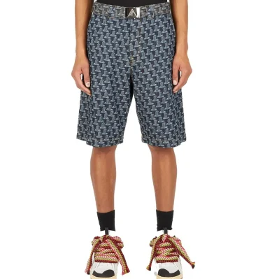 Column Monogram Shorts