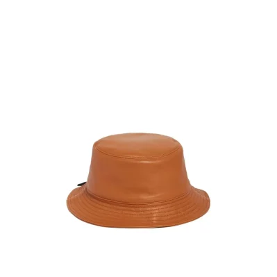 Leather Fisherman Hat