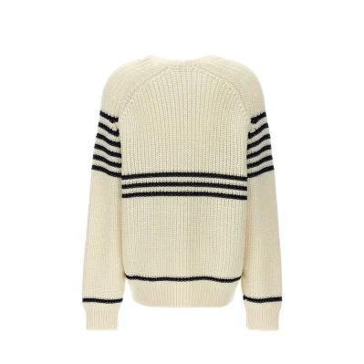 Wool Blend Striped Sweater