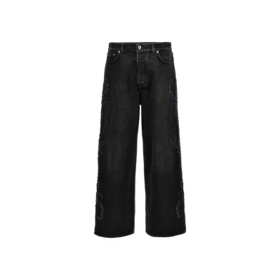 Denim Flared Jeans