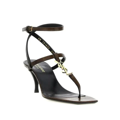 Cassandra Leather Flip-Flop Sandals
