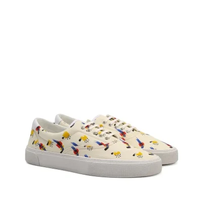 Printed Canvas Sneakers