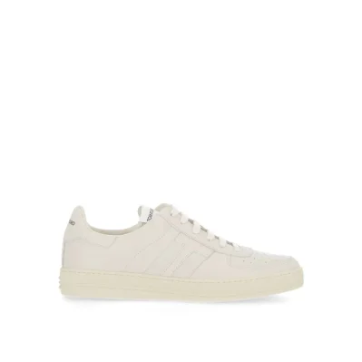 Leather Logo Sneakers