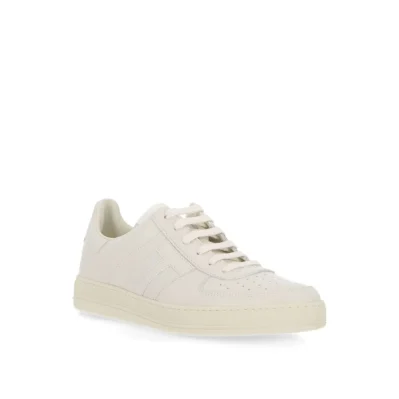 Leather Logo Sneakers