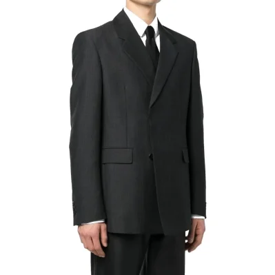 Double-Breasted Wool Jacket