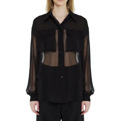 Silk Crepe Muslin Shirt