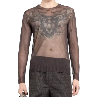 Semi-Transparent Sweater