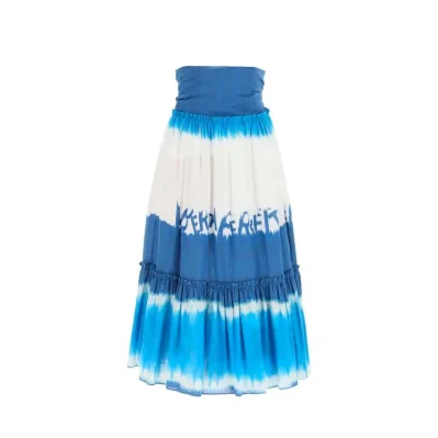 Tie Dye Midi Skirt