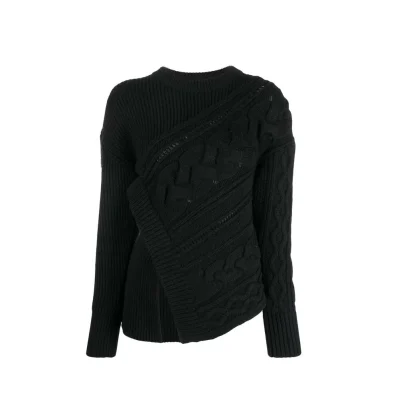 Asymmetric Wool Jumper