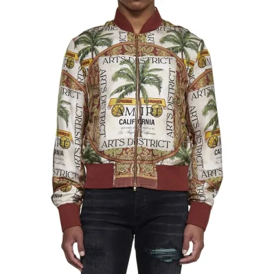 Printed Silk Jacket