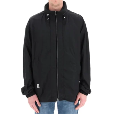 Nylon Logo Jacket