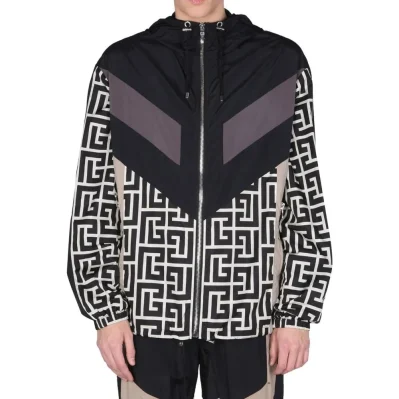 Nylon Monogram Jacket