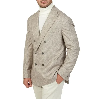 Double-Breasted Wool Jacket