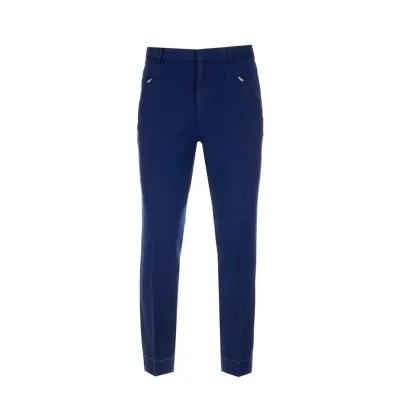 Cotton Denim Trousers