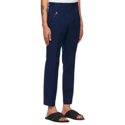 Cotton Denim Trousers
