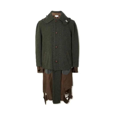 Destroyed-Look Coat