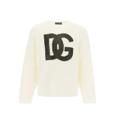 Linen Logo Sweater